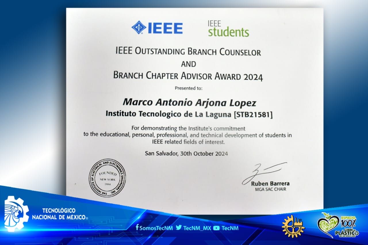 Entre de reconocimiento IEEE